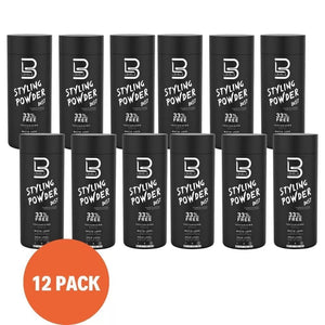 L3 Level 3 Styling Powder (12 pack) - Natural Look Mens Powder - Easy to Apply with No Oil or Greasy Residue